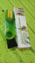 3 - in - 1 Multifunctional Bottle & Cup Cleaning Brush – Lid & Cover Scrubber for Kitchen (1 Pc) - Justgrabit Inc.
