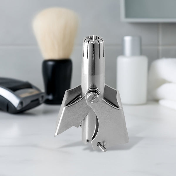 Stainless Steel Painless Nose Hair Remover (1 Pc) - justgrabit.in | Just Grab It