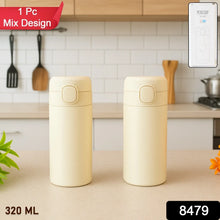 Stainless Steel Thermos Water Bottle 320lm (1 Pc) - Justgrabit Inc.