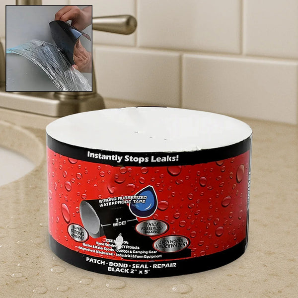 Leak - Proof Sealing Tape – Waterproof Pipe Repair & DIY, 50mm x 1.5m - Justgrabit Inc.
