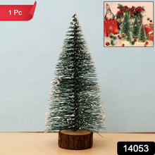 Mini Artificial Christmas Tree with Snow Effect (1 Pc) - justgrabit.in | Just Grab It