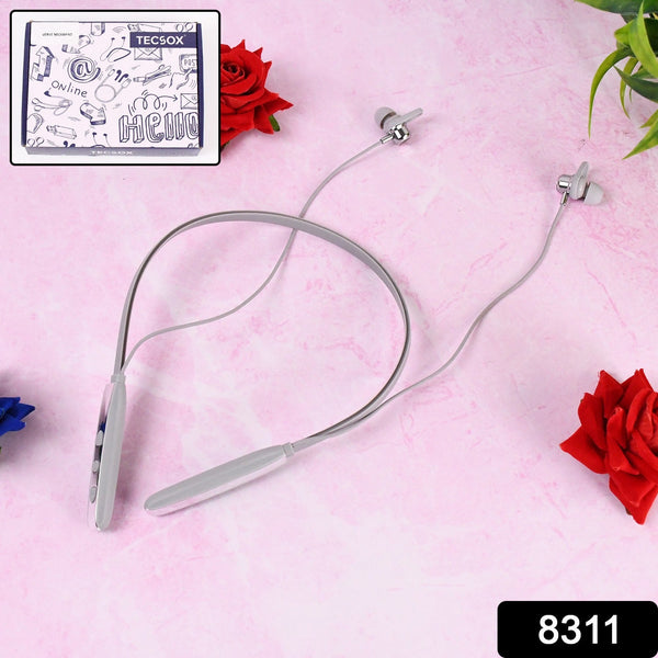 Magnetic OFF Earbuds Neckband Bluetooth (1 Pc / With Color Box & Zipper Plastic Bag) - justgrabit.in | Just Grab It