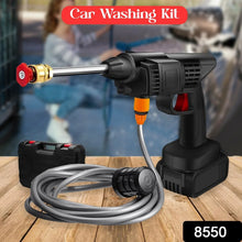 48V Car washing Kit, Portable Pressure Washer with, Rechargeable | Cordless Pressure Washer Gun | Handheld Pressure Washer for Car | Car Washer Gun (Type 1 - Single Battery) - Justgrabit Inc.
