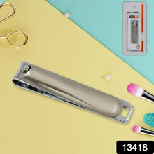 Stainless Steel Folding Portable Large Nail Clippers with Nail File (1 Pc) - justgrabit.in | Just Grab It