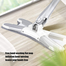 X - Shape Hands - Free Squeeze Microfiber Floor Mop for Home Cleaning - justgrabit.in | Just Grab It