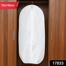 Premium Non - Woven Garment Storage Cover (70 x 140 Cm / 1 Pc) - justgrabit.in | Just Grab It