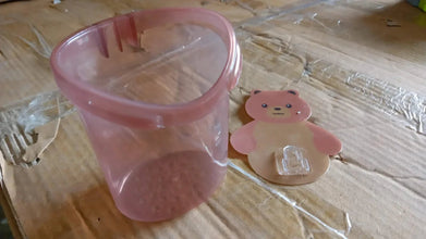 Multipurpose Teddy Bear Wall Toothbrush Holder – Waterproof & Self - Adhesive - Justgrabit Inc.
