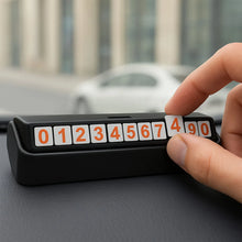 Temporary Car Parking Mobile Number Display with Magnetic Numbers Stickers (1Pc)  - Justgrabit Inc.