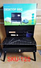 Stainless Steel Briefcase Style Barbecue Grill Toaster (Medium, Black) - justgrabit.in | Just Grab It