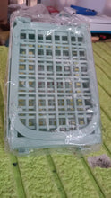 2Layer Foldable Plastic Small Storage Shelf / Rack (1 Pc / Mix Color) - justgrabit.in | Just Grab It