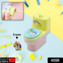 Fun & Functional! Toilet Sharpener with Eraser (2 Pc Set) - Justgrabit Inc.