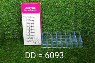 Acrylic Multi Purpose Lipstick Cosmetics Stand Display Holder 24 Section - Justgrabit Inc.