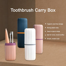 Plastic Hygienic Toothbrush Travel Portable Case (2 Pc) - justgrabit.in | Just Grab It