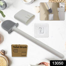 Portable Silicone Toilet Brush – Wall - Mounted, Anti - Drip Cleaner with Non - Slip Handle - justgrabit.in | Just Grab It
