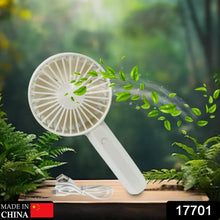 Mini Portable Rechargeable Fan – Lightweight & Easy to Carry (1 Pc | Battery Not Included) - Justgrabit Inc.