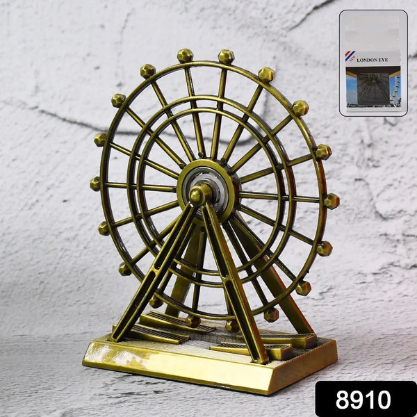 Metal Desktop Table Decoration Cabinet Wheel Tower (1 Pc) - Justgrabit Inc.