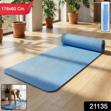 Premium Non - Slip Yoga & Exercise Mat (178x60 Cm / 1 Pc / Mix Color) - justgrabit.in | Just Grab It