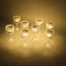 Set of 8 LED Crystal - Effect Table Lamps - justgrabit.in | Just Grab It