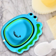 Frog Shape Foldable Baby Wash Basin, Space - Saving Lightweight Face Washing Tub (33×31cm / 1 Pc) - Justgrabit Inc.