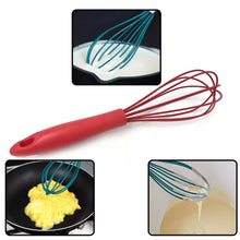 Manual Whisk Mixer Silicone Whisk, Cream Whisk, Flour Mixer, Rotary Egg Mixer, Kitchen Baking Tool. - Justgrabit Inc.