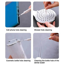 10 - Piece Multifunctional Reusable Anti - Clog Shower Nozzle Brush - Justgrabit Inc.