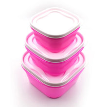 3 Pc Multi - Purpose Container used in all kinds of household and official purposes for storing food and stuffs etc. - Justgrabit Inc.