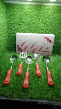 Stainless Steel Serving Spoon Set 5 pcs. - Justgrabit Inc.