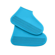 Non - Slip Silicone Rain Reusable Anti skid Waterproof Fordable Boot Shoe Cover (Mix Color) - Justgrabit Inc.