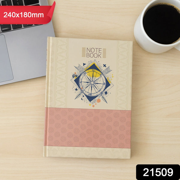 Hardbound Diary & Notebook (1 Pc / 100 Pages / 240x180mm) - justgrabit.in | Just Grab It