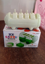 Plastic Ice Candy Maker 4 Compartment / Grid Kulfi Candy (1 Pc) - justgrabit.in | Just Grab It
