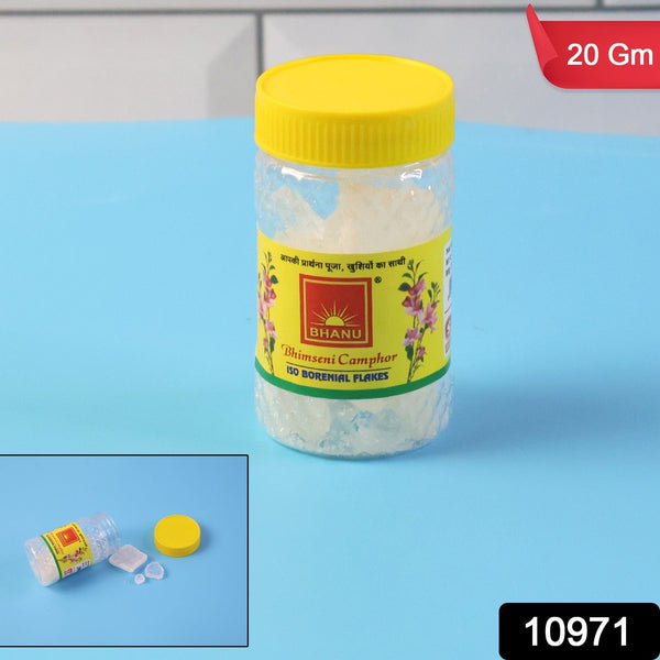 Premium Bhimseni Camphor ISO Borneol Flakes (20gm / 1 Pc) - justgrabit.in | Just Grab It