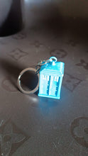 Police Booth Box Shape 3 D Metal Keychain (1 Pc) - justgrabit.in | Just Grab It