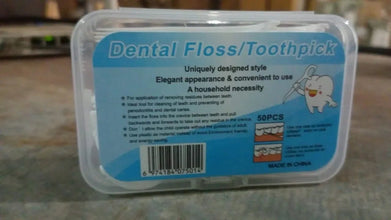 2 In 1 Tooth Picks Flosses / Sticks, Portable Toothpicks (50 Pc Set) - justgrabit.in | Just Grab It