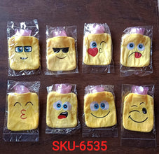 Fun Emoji Relief (1 Pc): Mini Hot Water Bag for Aches & Pains - Justgrabit Inc.