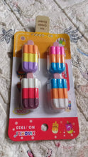 Ice cream Shape Eraser for Girls & Boys 3D Eraser for School B'Day Return Gift Ice Cream Theme Shape Erasers Pencils Set for Kids Educational Stationary kit, School Supplies (1 Set 4 Pc) - Justgrabit Inc.