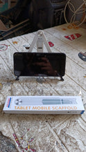 Slim Tablet Mobile Stand Adjustable Foldable Tablet Stand Scaffold (1 Pc) - justgrabit.in | Just Grab It