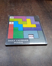 Wooden Daily Calendar Puzzle (Multicolor / 1 Set) - justgrabit.in | Just Grab It