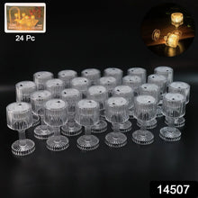 Set of 24 LED Crystal - Effect Table Lamps - Justgrabit Inc.
