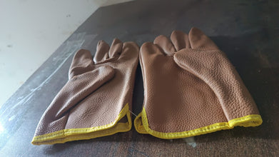 Gloves Gardening Gloves for Men Women Leather Gloves Heavy Duty Gloves (1 Pair) - justgrabit.in | Just Grab It