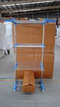 Foldable Stainless Steel Clothes Drying Stand Rack - Justgrabit Inc.
