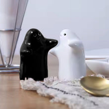 Salt and Pepper Seasoning and Spice Shakers Cute Plastic (2 Pcs Set) - justgrabit.in | Just Grab It