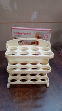 Plastic Foldable Egg Tray | 24 Grid Egg Storage Box (1 Pc) - justgrabit.in | Just Grab It