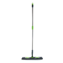 Multipurpose Wet and Dry Cleaning Microfiber Flat MOP Floor Cleaning Mop with , 360 Degree Rotating Head and Telescopic Handle Steel Rod Long Handle Dry Mops, Standard (1 Piece, Multi - Colour) - Justgrabit Inc.