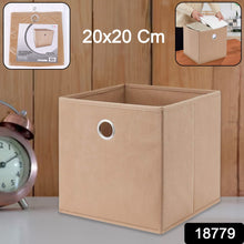 Foldable Square Storage Box (20x20 Cm / 1 Pc) - justgrabit.in | Just Grab It
