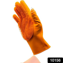 Silicone Glove with Multi - Function Blade for Cutting and Cleaning Vegetables Fruit and Other Cultures Gardening Tool (1 Pc) - justgrabit.in | Just Grab It