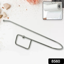 Stainless Steel Adhesive Paper Roll Holder Tissue (1 pc) - justgrabit.in | Just Grab It