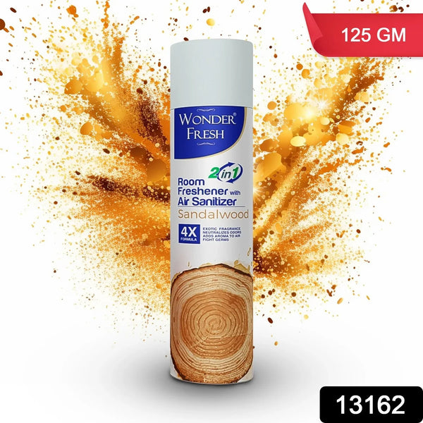 Fresh Air Freshener Spray, Sandalwood Fragrance | Long Lasting Fragrance for Home & Office (Mix Fragrance / 125 Gm) - Justgrabit Inc.
