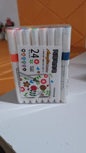 Fancy Art Markers, 24 Colours Double - ended Art (24 Pcs Set) - justgrabit.in | Just Grab It
