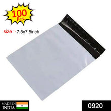 Tamper Proof Courier Bags (7_5X7_5 inch) Pack of 100Pcs - Justgrabit Inc.