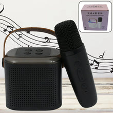 Wireless Speaker Microphone Set, RGB Light Support Memory Card PortableKaraoke Machine Perfect for Travel TV - Justgrabit Inc.